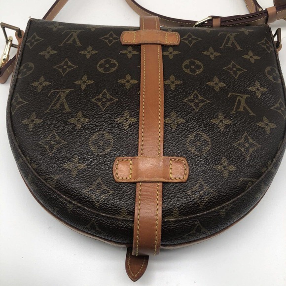 LOUIS VUITTON Monogram Shanti GM M40647 Cross Body Bag Vintage Purse Designer - Picture 4 of 17